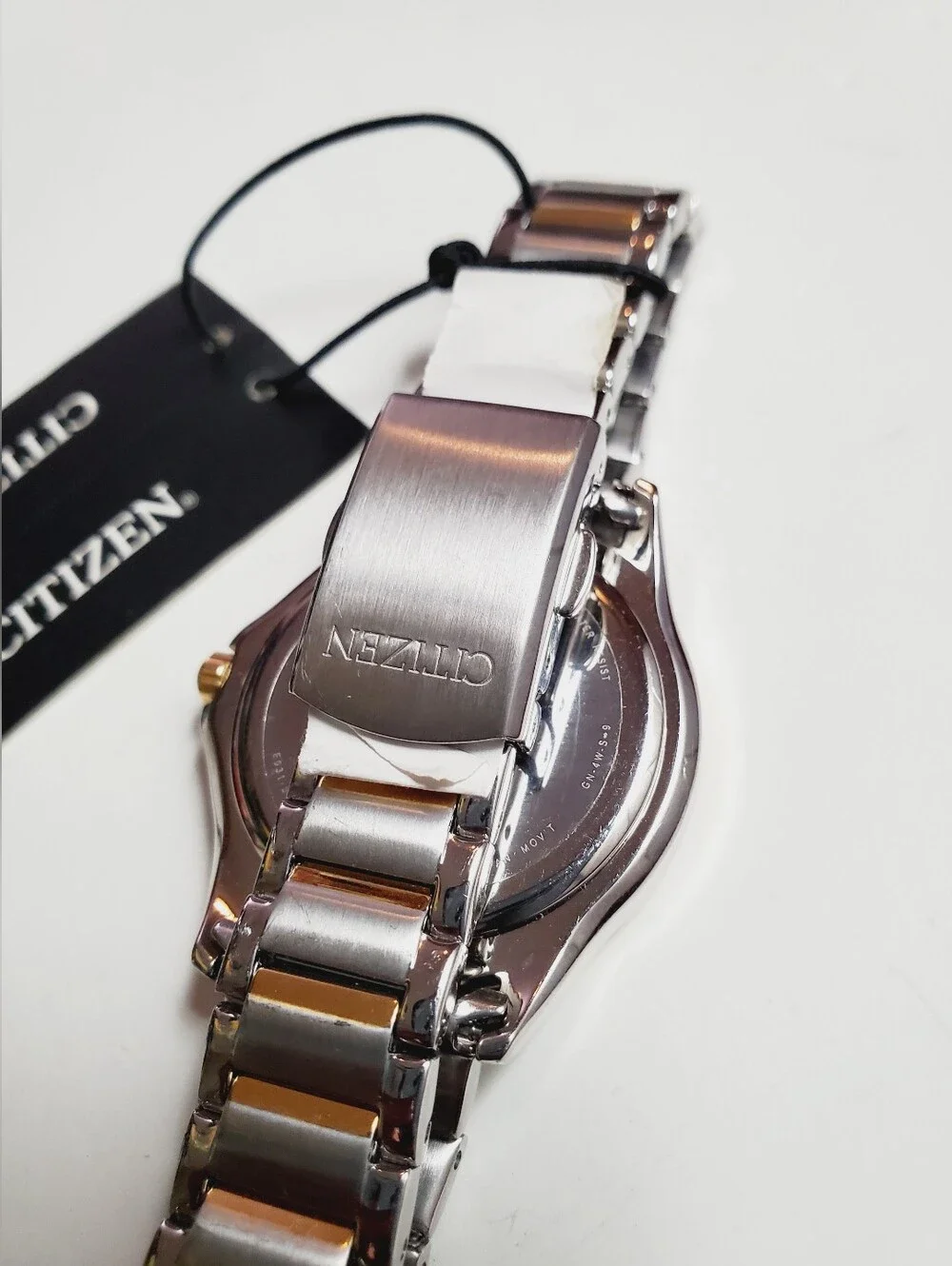 Citizen Women's Eco-Drive Silhouette Stainless Steel Two-tone Crystal 34mm Watch